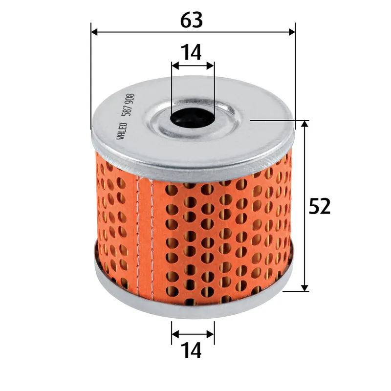 VALEO Kraftstofffilter 587908 Schneller Versand