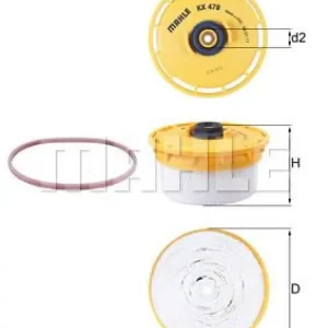 Nur Heute MAHLE Kraftstofffilter KX 479D