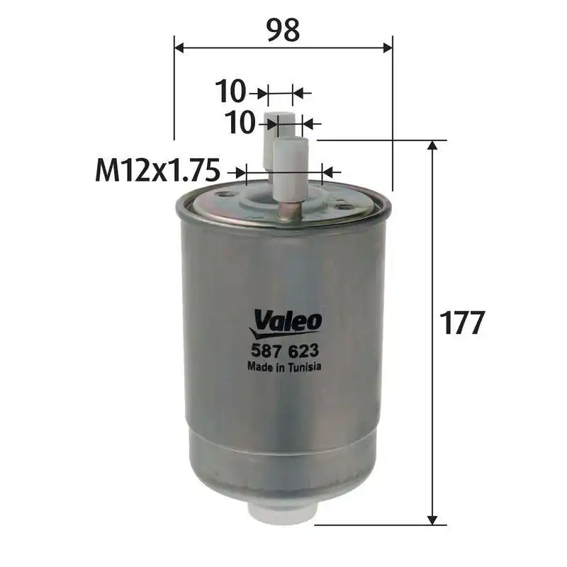 VALEO Kraftstofffilter 587623 Top-Seller