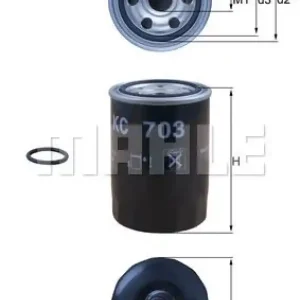 Preisknaller MAHLE Kraftstofffilter KC703D