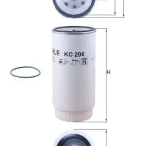 MAHLE Kraftstofffilter KC 296D Neuheit