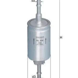 Markenware MAHLE Kraftstofffilter KL 458