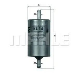 MAHLE Kraftstofffilter KL 14 Neuheit