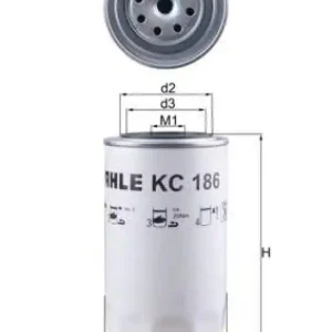 MAHLE Kraftstofffilter KC 186 Rabatt