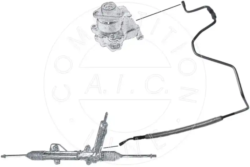AIC Hydraulikschlauch, Lenkung Original AIC Quality 54996 Finale Aktion