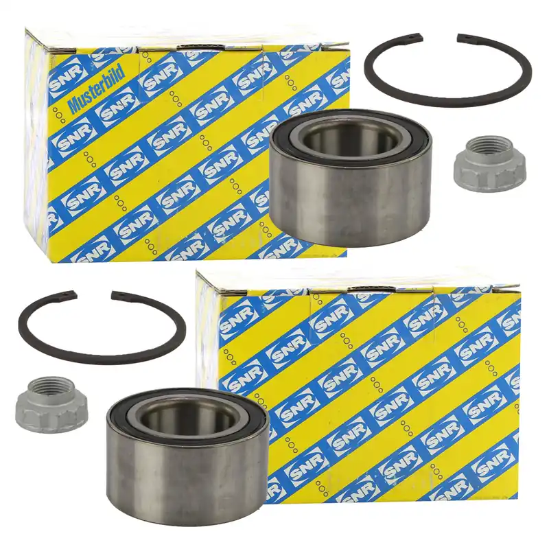 2x SNR Radlagersatz Vorne passend für DACIA SANDERO 2 TCe 90 B8M1,B8MA,B8AC Bestseller