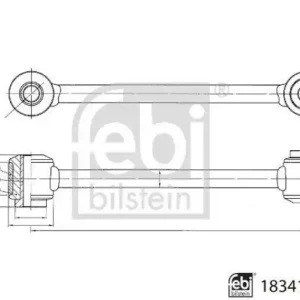 Highlight FEBI BILSTEIN Stange/Strebe, Stabilisator 183415