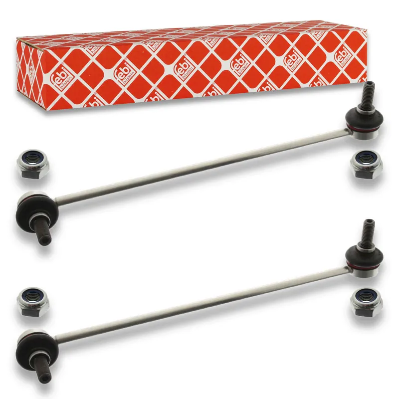 2x FEBI Koppelstange Stabilisator vorne passend für VW Golf 5 1K1 Passat B8 3G5 Solange Der Vorrat Reicht