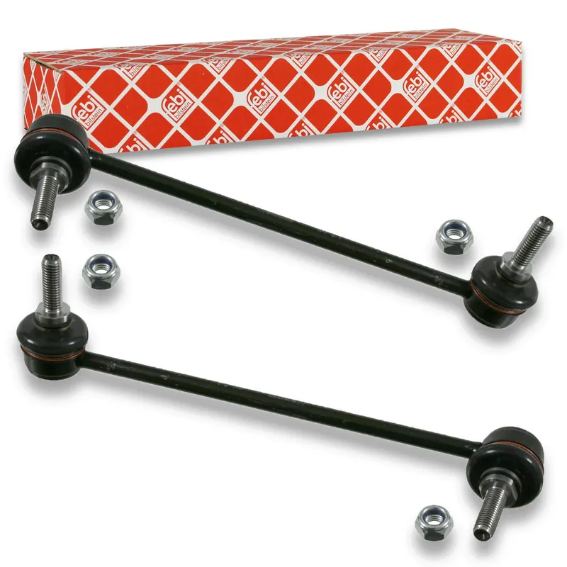 2x FEBI Koppelstange vorne rechts + links passend für u.a. BMW 5 E39 523 i Begrenztes Angebot