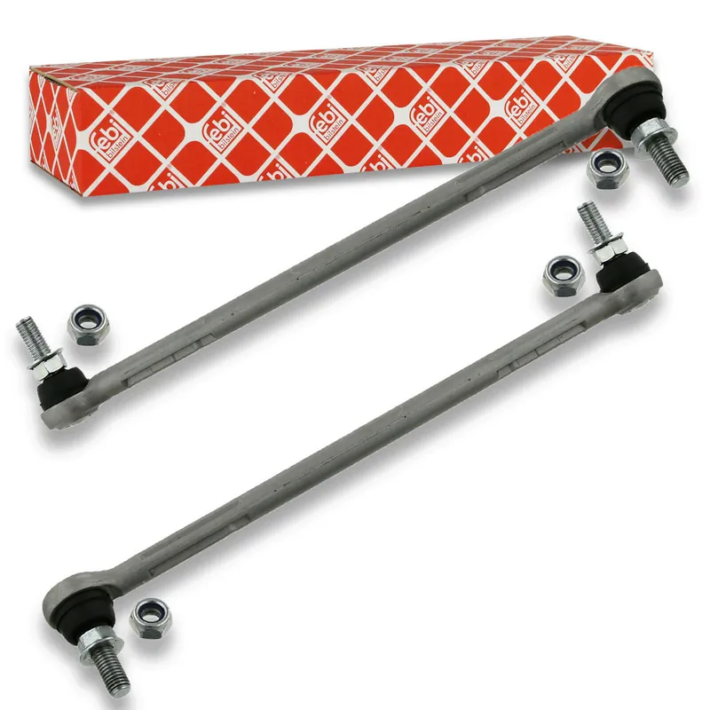 2x FEBI Koppelstange vorne li+re passend für BMW 1 E81 E88 X1 E84 3 E90 E91 Highlight