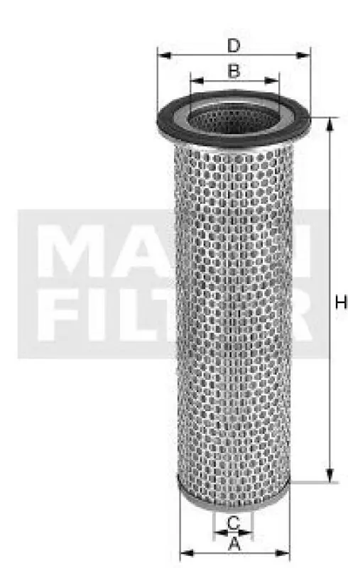 MANN-FILTER Sekundärluftfilter C 12 100 X Top-Angebot