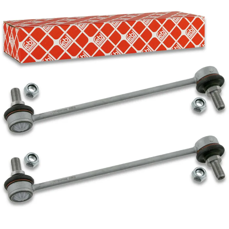 2x FEBI Kopplestange ProKit links rechts vorne passend für Opel Corsa C Meriva A Sichere Zahlung