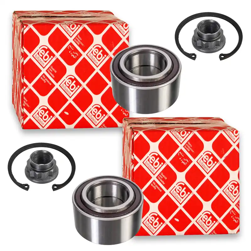 Top-Angebot 2x Febi Radlagersatz Vorne passend für TOYOTA AYGO (_B1_) 1.0 (KGB10, KGB10R)