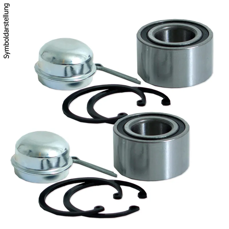 2 x RADLAGERSATZ Expressversand