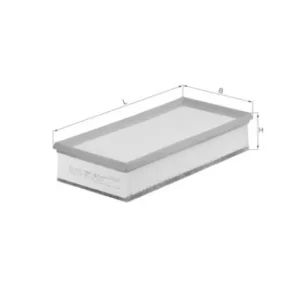 Finale Aktion MAHLE Luftfilter LX 1296