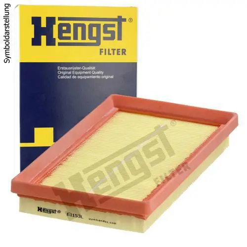 HENGST FILTER Luftfilter E1153L Neue Kollektion