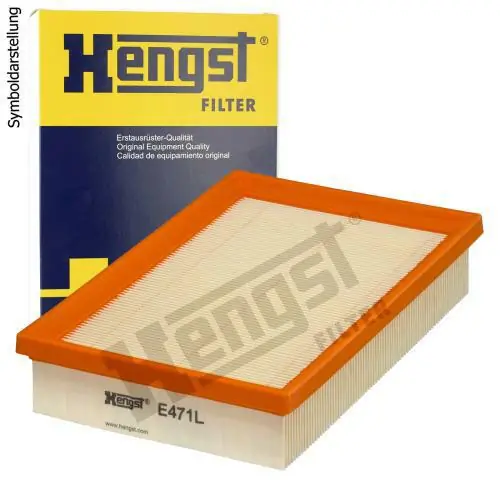 Neu Im Sortiment HENGST FILTER Luftfilter E471L