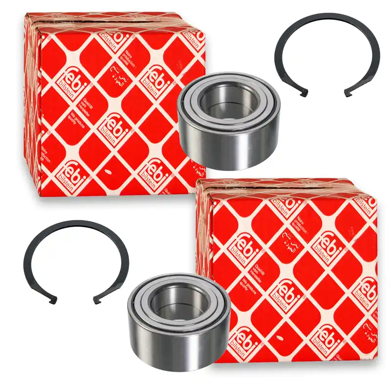 2x FEBI Radlagersatz Vorne passend für HYUNDAI ix35 (LM,EL, ELH) 2.0 CRDi 4WD Finale Aktion