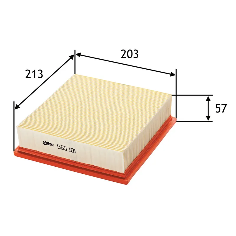 VALEO Luftfilter 585101 Nur Heute