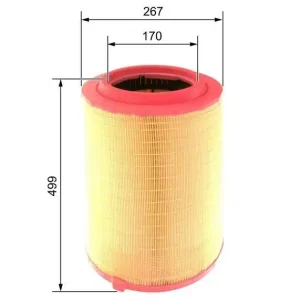 Top-Angebot BOSCH Luftfilter F 026 400 274