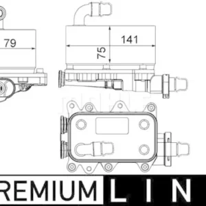 Must-Have MAHLE Ölkühler, Automatikgetriebe BEHR *** PREMIUM LINE *** CLC 19 000P