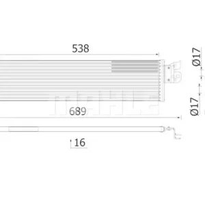 MAHLE Ölkühler, Automatikgetriebe BEHR *** PREMIUM LINE *** CLC 328 000P Sonderangebot