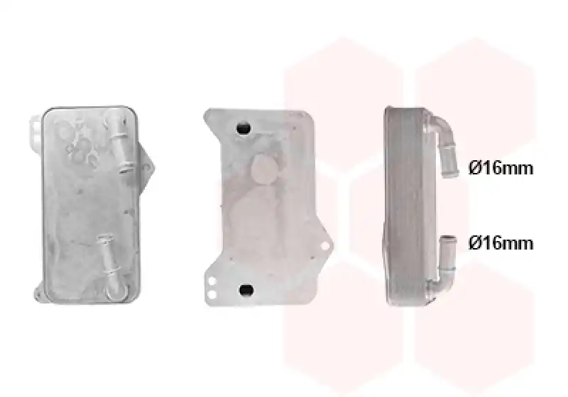 Billig VAN WEZEL Ölkühler, Automatikgetriebe 58013715