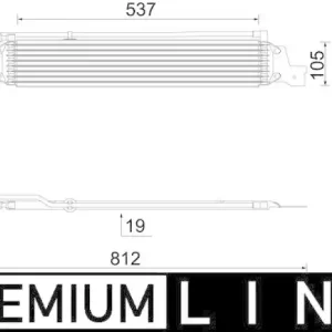 Bestpreis MAHLE Ölkühler, Automatikgetriebe BEHR *** PREMIUM LINE *** CLC 288 000P