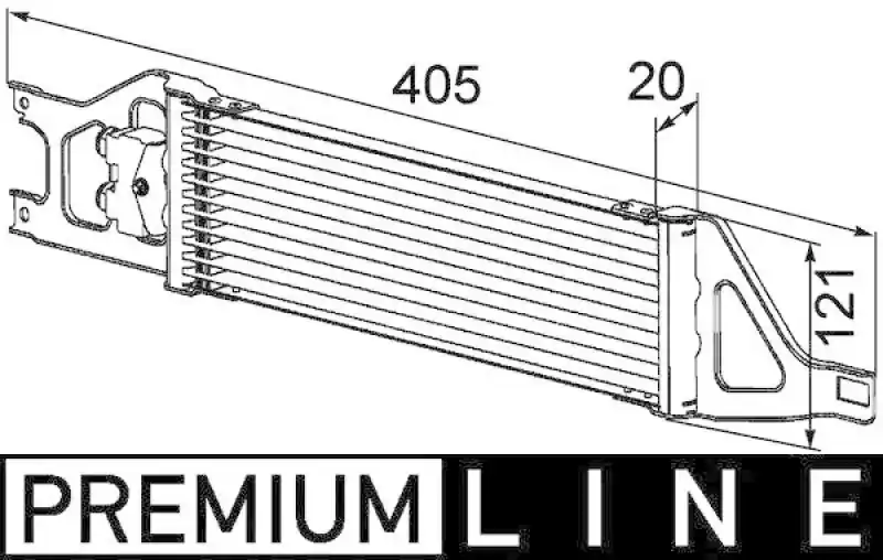 MAHLE Ölkühler, Automatikgetriebe BEHR *** PREMIUM LINE *** CLC 57 000P Must-Have
