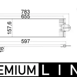 Zertifiziert MAHLE Ölkühler, Automatikgetriebe BEHR *** PREMIUM LINE *** CLC 49 000P