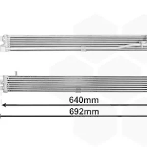 Echt VAN WEZEL Ölkühler, Automatikgetriebe 37003675