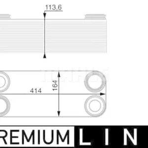 MAHLE Ölkühler, Automatikgetriebe BEHR *** PREMIUM LINE *** CLC 14 000P Jetzt Kaufen