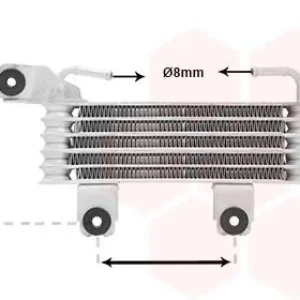 VAN WEZEL Ölkühler, Automatikgetriebe 82013700 Heißes Angebot