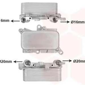 VAN WEZEL Ölkühler, Automatikgetriebe 3013719 Top-Preis