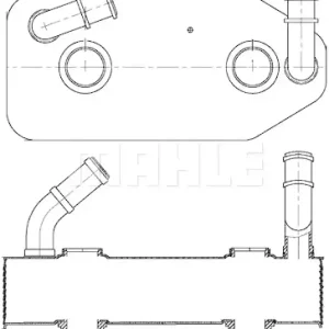 MAHLE Ölkühler, Automatikgetriebe BEHR CLC 178 000S Neuheit