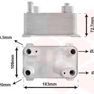 Preiswert VAN WEZEL Ölkühler, Automatikgetriebe 58013725