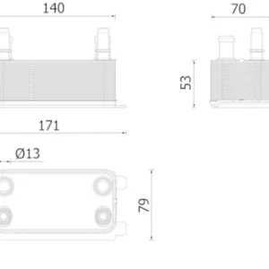 MAHLE Ölkühler, Automatikgetriebe BEHR *** PREMIUM LINE *** CLC 160 000P Preisknaller