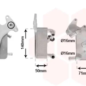 Top-Seller VAN WEZEL Ölkühler, Automatikgetriebe 58013732