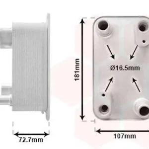 Bestseller VAN WEZEL Ölkühler, Automatikgetriebe 3013700