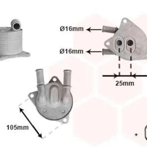 Top-Seller VAN WEZEL Ölkühler, Automatikgetriebe *** IR PLUS *** 59013713