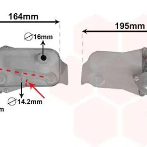 Super-Preis VAN WEZEL Ölkühler, Automatikgetriebe 6003351