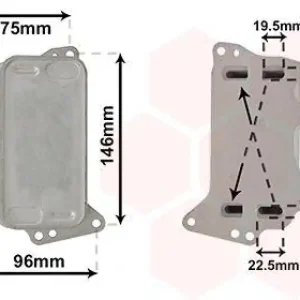 Kostenloser Versand VAN WEZEL Ölkühler, Automatikgetriebe *** IR PLUS *** 6003556