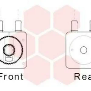 Abverkauf VAN WEZEL Ölkühler, Automatikgetriebe 9003285