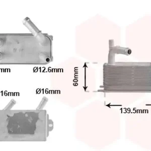 Must-Have VAN WEZEL Ölkühler, Automatikgetriebe 18013710