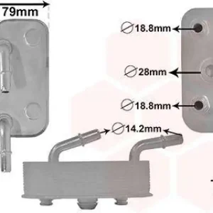 Gratis Versand VAN WEZEL Ölkühler, Automatikgetriebe *** IR PLUS *** 6003559