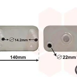 Preis Gesenkt VAN WEZEL Ölkühler, Automatikgetriebe *** IR PLUS *** 2003205