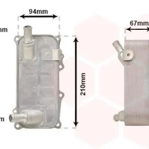 Garantierte Lieferung VAN WEZEL Ölkühler, Automatikgetriebe 74013700