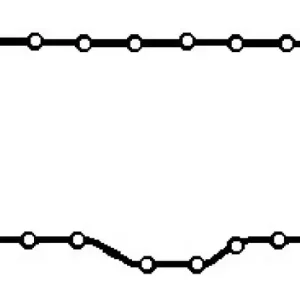 Geprüft BGA Dichtung, Ölwanne OP0388