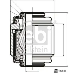 Saisonangebot FEBI BILSTEIN Lagerung, Lenker 185885