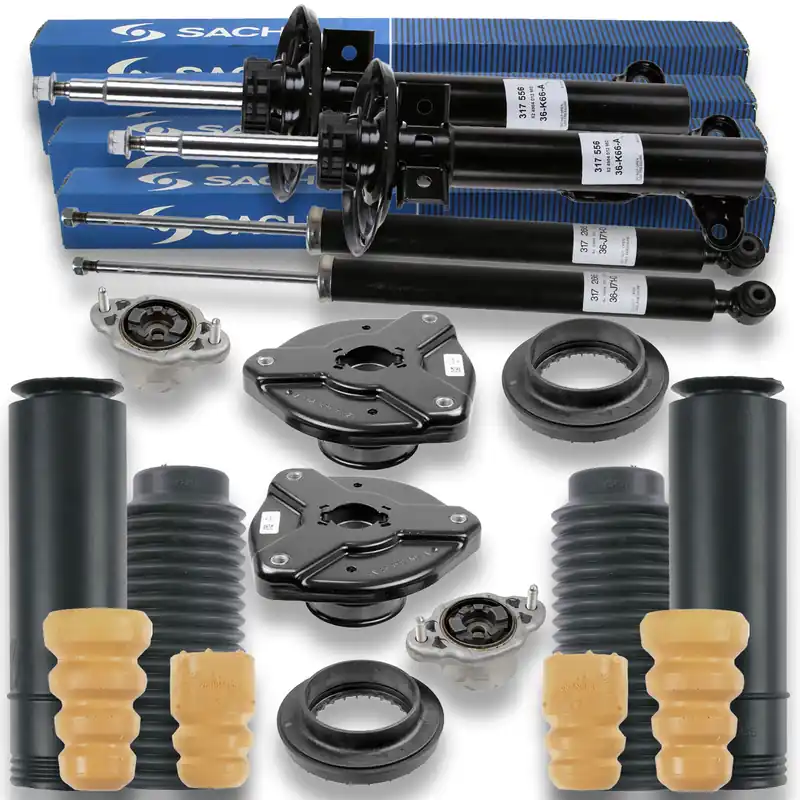 2x SACHS Stoßdämpfer Domlager Staubschutz vorne & hinten passend für Mercedes Preis Gesenkt